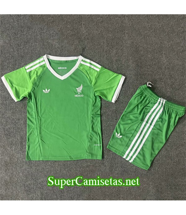 Tailandia Equipacion Camiseta México Enfant Portero Copa De Oro Verde 2025 2026