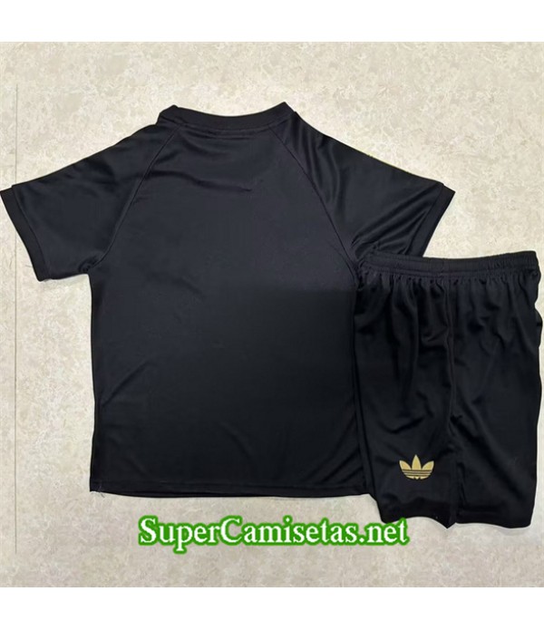 Tailandia Equipacion Camiseta México Niño Copa De Oro Award Negro 2025 2026