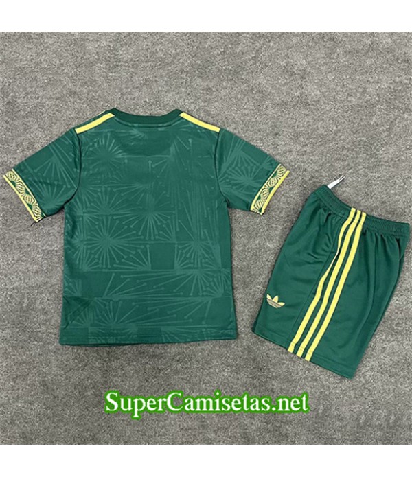 Tailandia Equipacion Camiseta México Niño Copa De Oro Verde 2025 2026