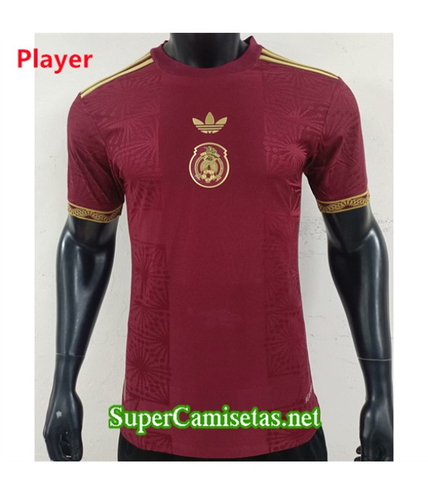 Tailandia Equipacion Camiseta México Player Copa De Oro Especial Rojo 2025 2026