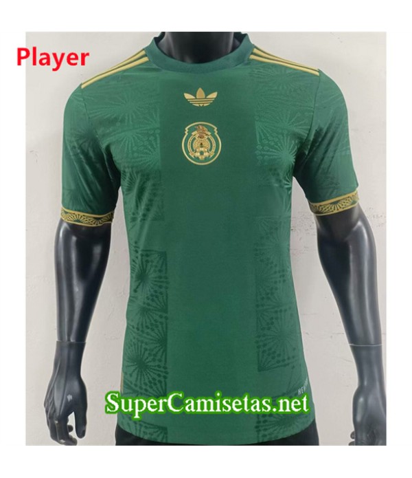 Tailandia Equipacion Camiseta México Player Copa De Oro Especial Verde 2025 2026