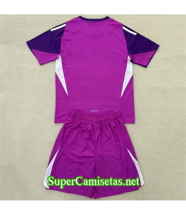 Tailandia Equipacion Camiseta Rb Leipzig Niño Portero Púrpura 2025 2026