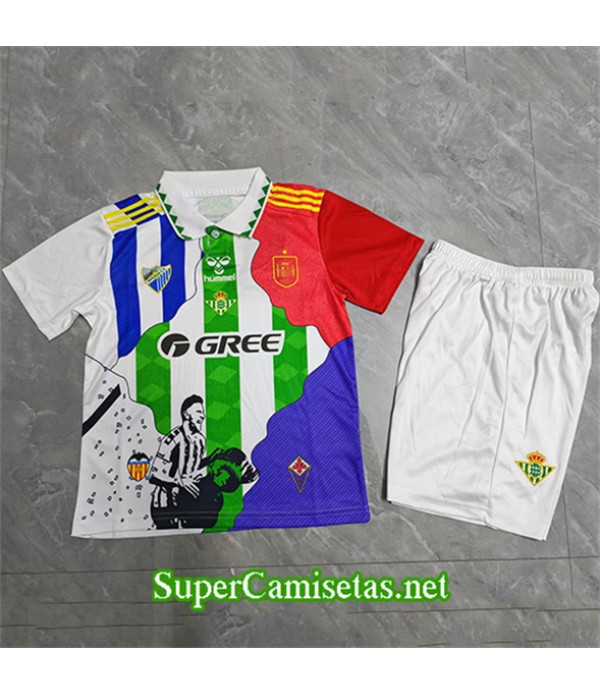 Tailandia Equipacion Camiseta Real Betis Enfant Conmemorativo 2025 2026