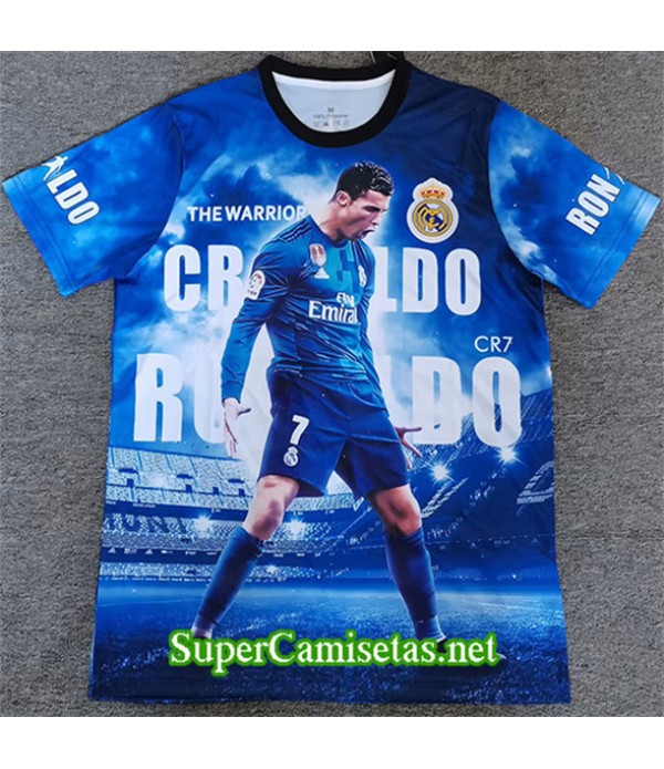 Tailandia Equipacion Camiseta Real Madrid Cristiano Ronaldo Especial Azul 2025 2026