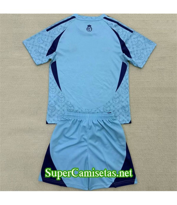Tailandia Equipacion Camiseta Real Madrid Enfant Azul 2025 2026