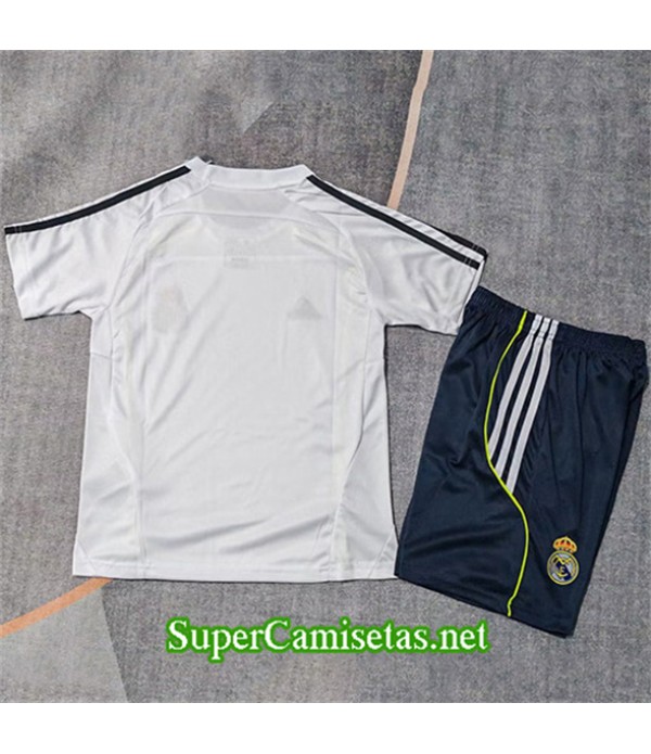 Tailandia Equipacion Camiseta Real Madrid Enfant Blanco 2025 2026