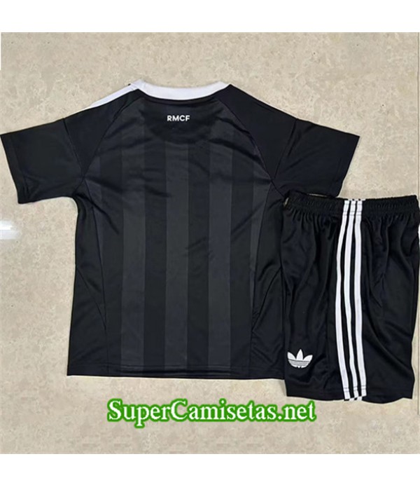 Tailandia Equipacion Camiseta Real Madrid Niño Portero Negro 2025 2026