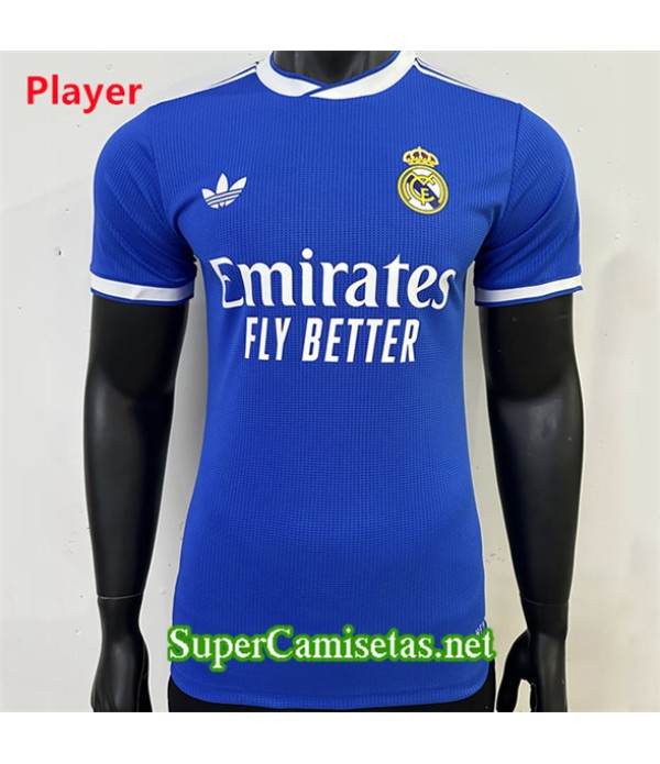 Tailandia Equipacion Camiseta Real Madrid Player Azul 2025 2026