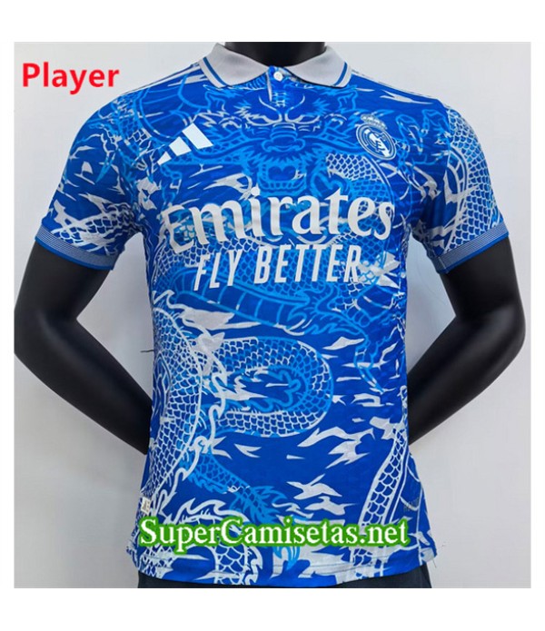 Tailandia Equipacion Camiseta Real Madrid Player Especial Azul 2025 2026