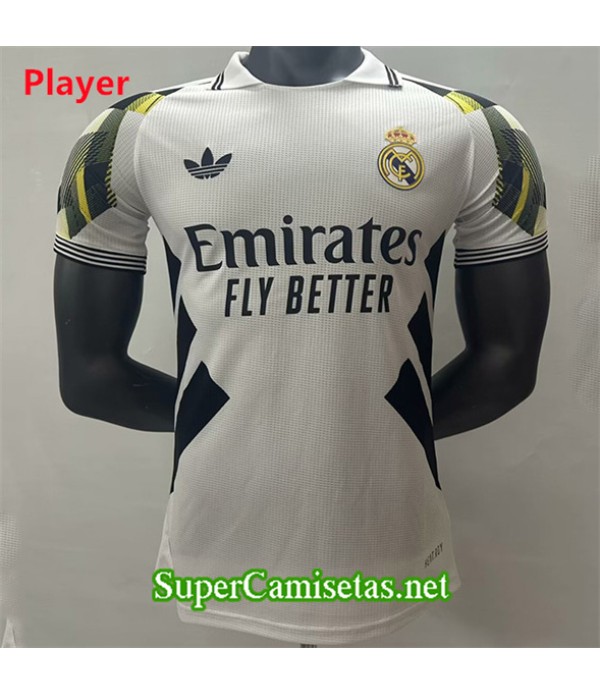 Tailandia Equipacion Camiseta Real Madrid Player Training Blanco 2025 2026