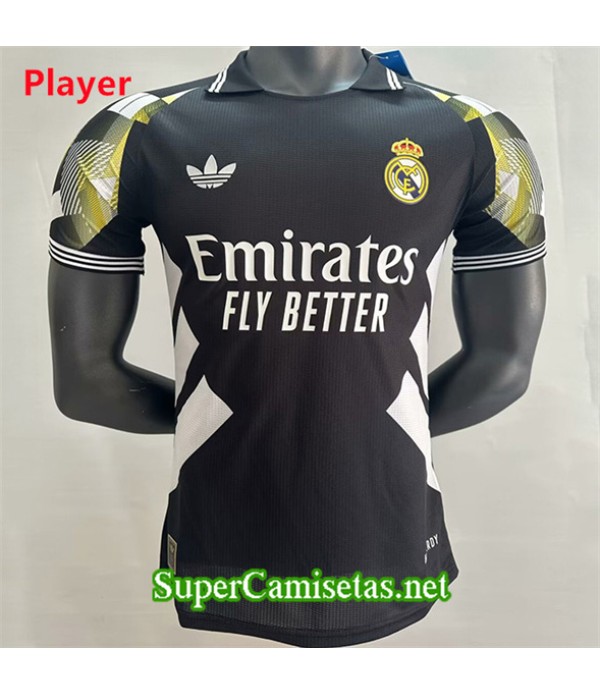 Tailandia Equipacion Camiseta Real Madrid Player Training Negro 2025 2026