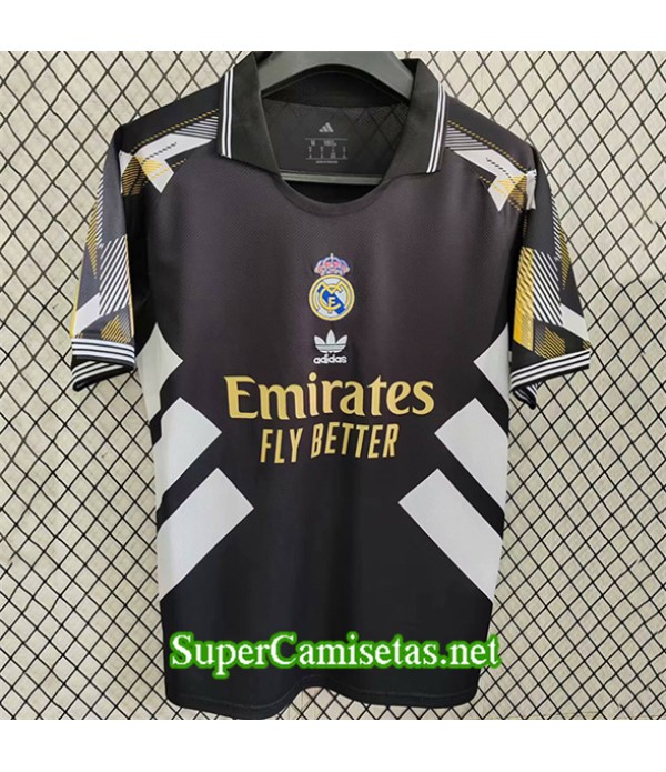 Tailandia Equipacion Camiseta Real Madrid Training Negro 2025 2026