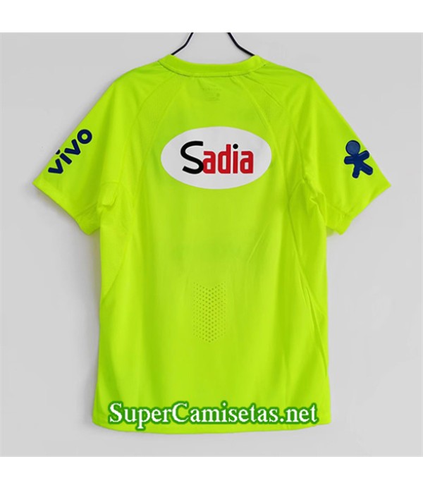 Tailandia Equipacion Camiseta Retro Brasil Fluorescent Training Verde 2020