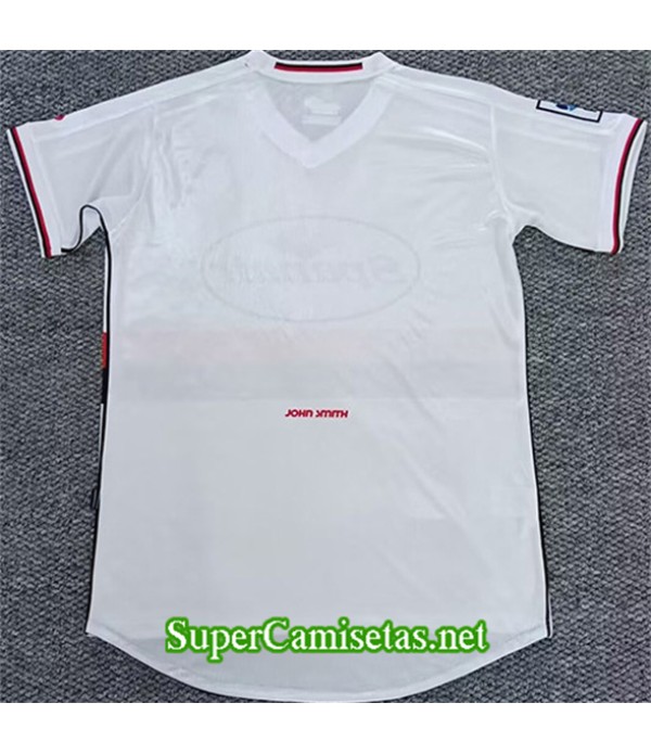 Tailandia Equipacion Camiseta Retro Mallorca Blanco 2001 02