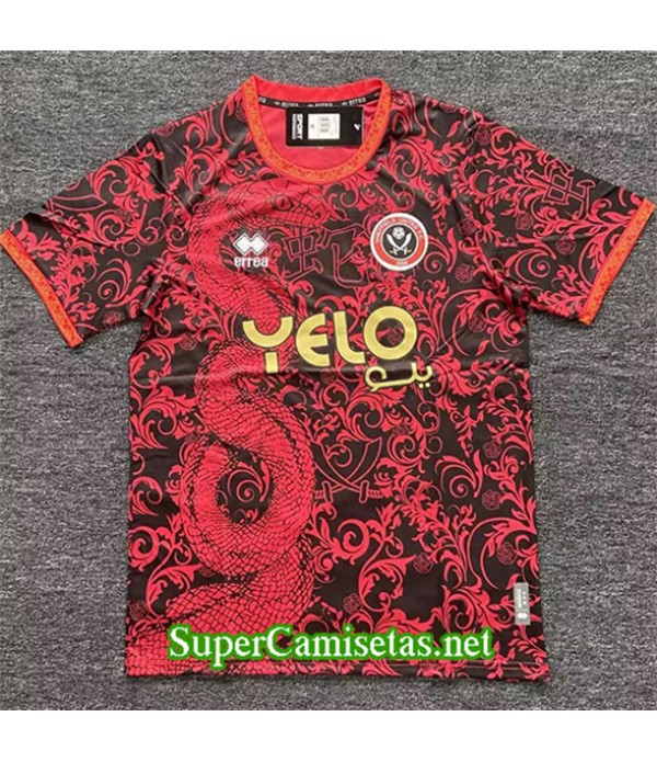 Tailandia Equipacion Camiseta Sheffield Versión De Serpiente 2025 2026
