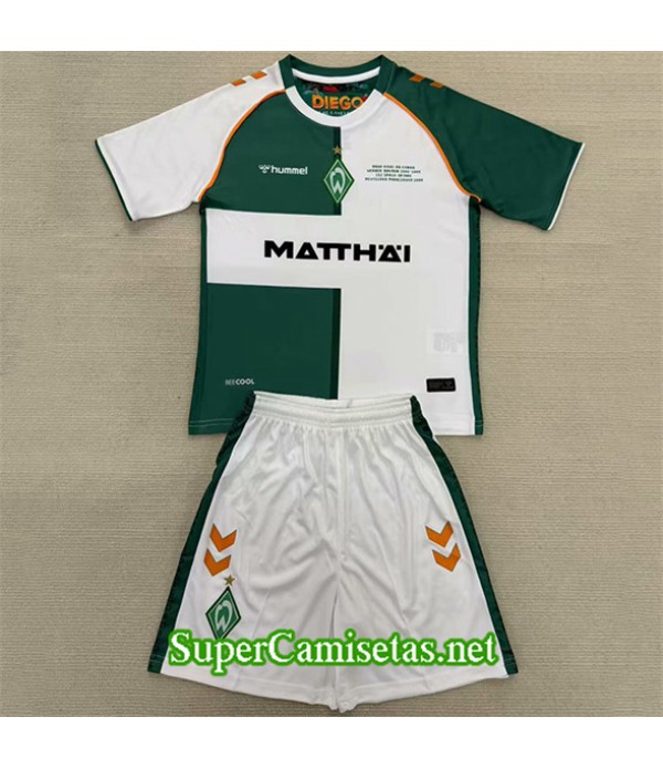 Tailandia Equipacion Camiseta Werder Bremen Enfant Especial 2025 2026