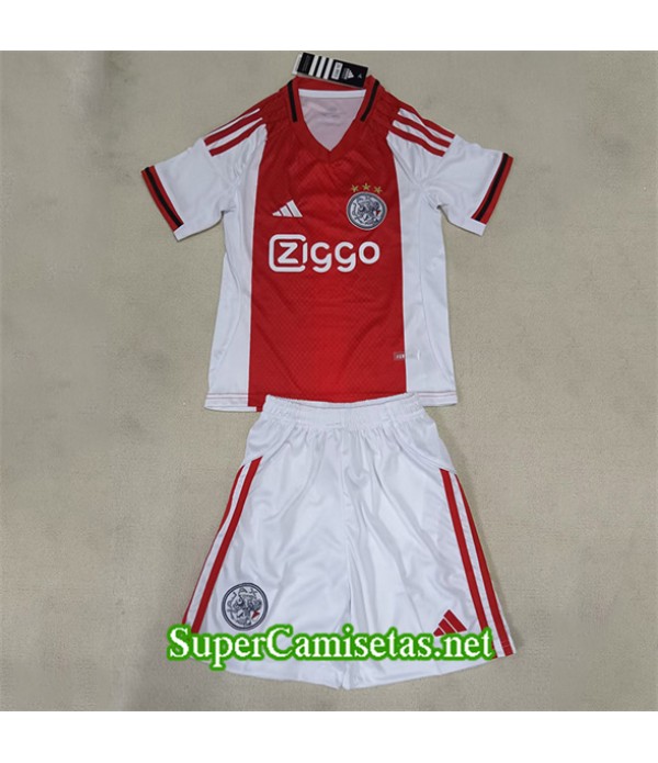 Tailandia Primera Equipacion Camiseta Ajax Enfant 2025 2026