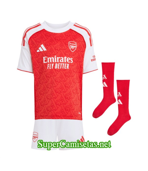 Tailandia Primera Equipacion Camiseta Arsenal Enfant 2025 2026