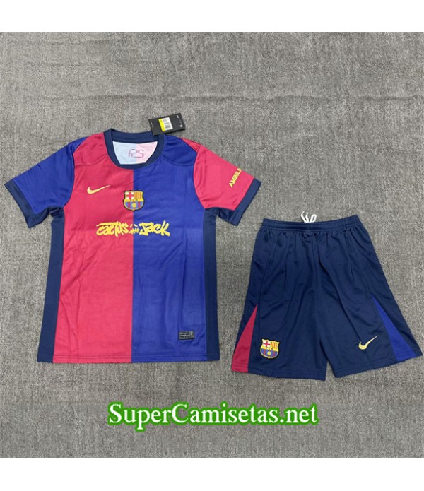 Tailandia Primera Equipacion Camiseta Barcelona Enfant Marca Compartida 2025 2026