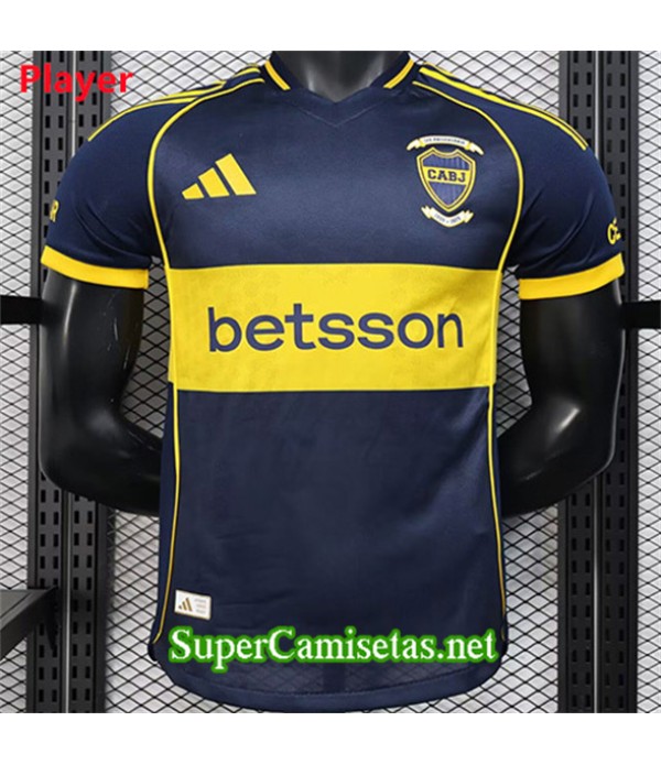 Tailandia Primera Equipacion Camiseta Boca Juniors Player 2025 2026