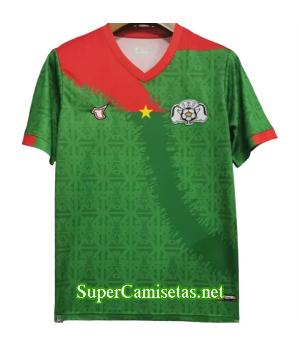 Tailandia Primera Equipacion Camiseta Burkina Faso Verde 2024