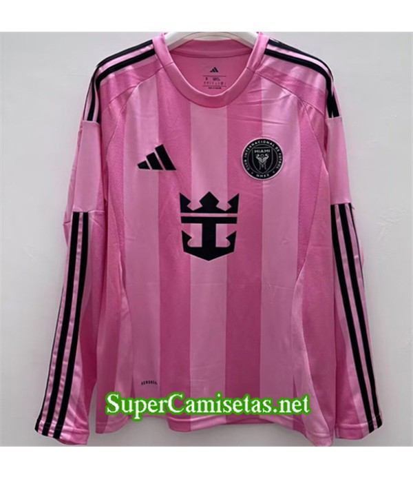 Tailandia Primera Equipacion Camiseta Inter Miami Manga Larga 2025 2026