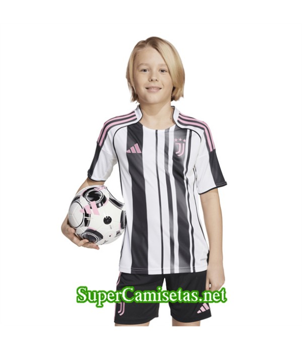 Tailandia Primera Equipacion Camiseta Juventus Niño 2025 2026