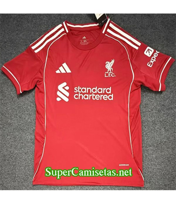 Tailandia Primera Equipacion Camiseta Liverpool 2025 2026