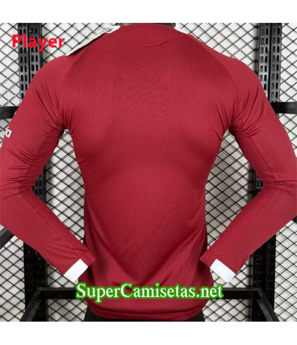 Tailandia Primera Equipacion Camiseta Liverpool Player Manga Larga 2025 2026