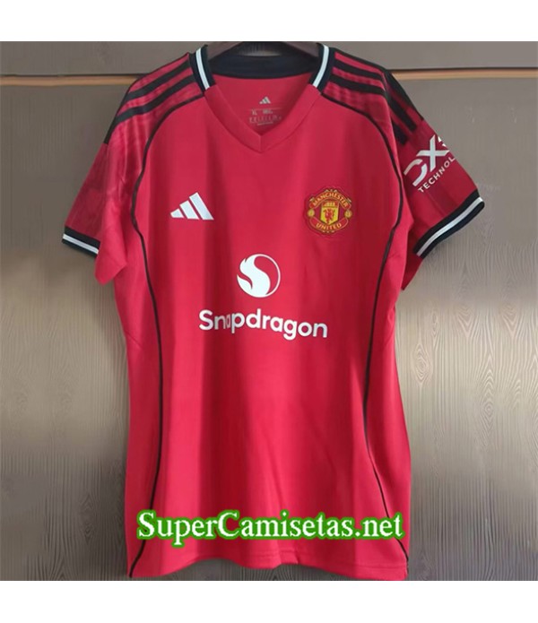 Tailandia Primera Equipacion Camiseta Manchester United Femme 2025 2026