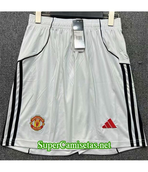 Tailandia Primera Equipacion Camiseta Manchester United Pantalones 2025 2026