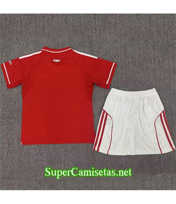 Tailandia Primera Equipacion Camiseta Nottingham Forest Niño 2025 2026