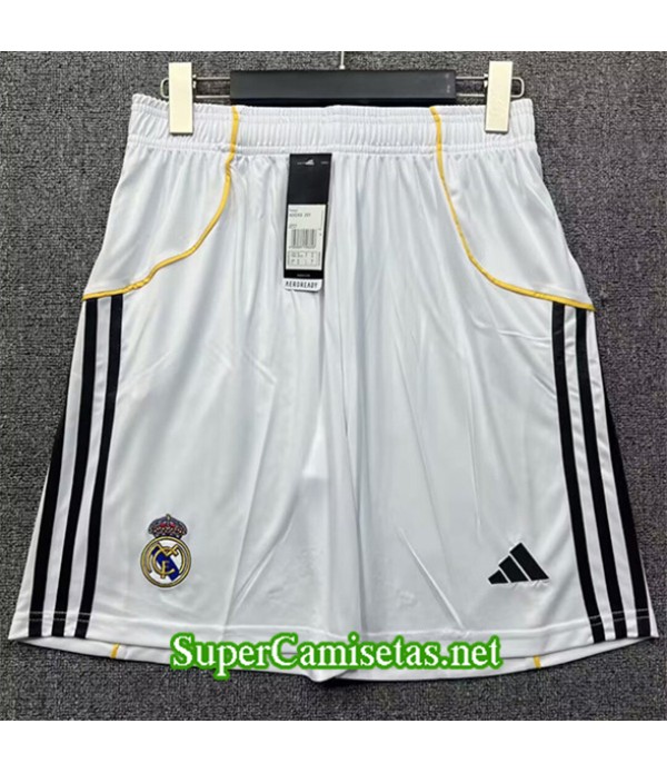Tailandia Primera Equipacion Camiseta Real Madrid Pantalones 2025 2026