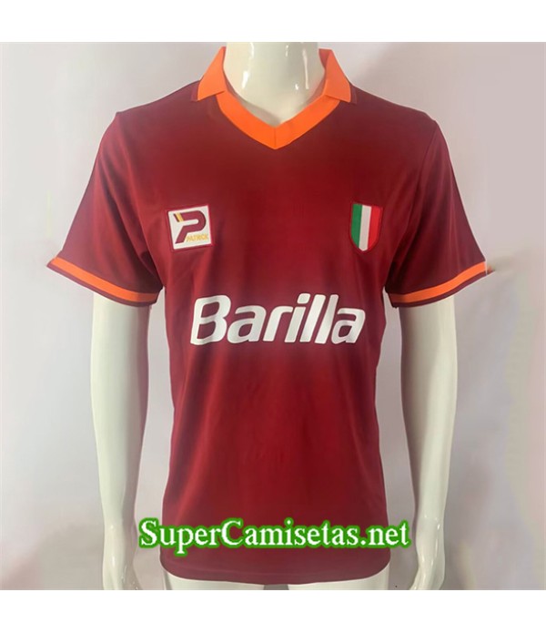 Tailandia Primera Equipacion Camiseta Retro As Roma 1993 94
