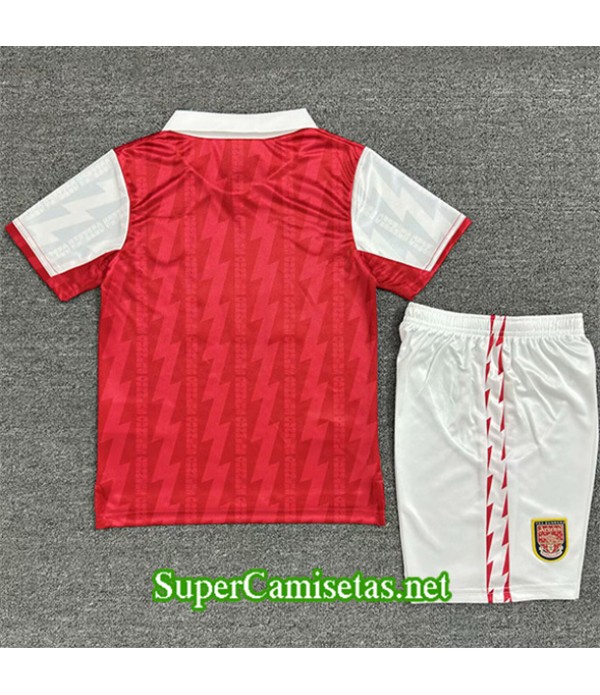 Tailandia Primera Equipacion Camiseta Retro Arsenal Niño 1994 96