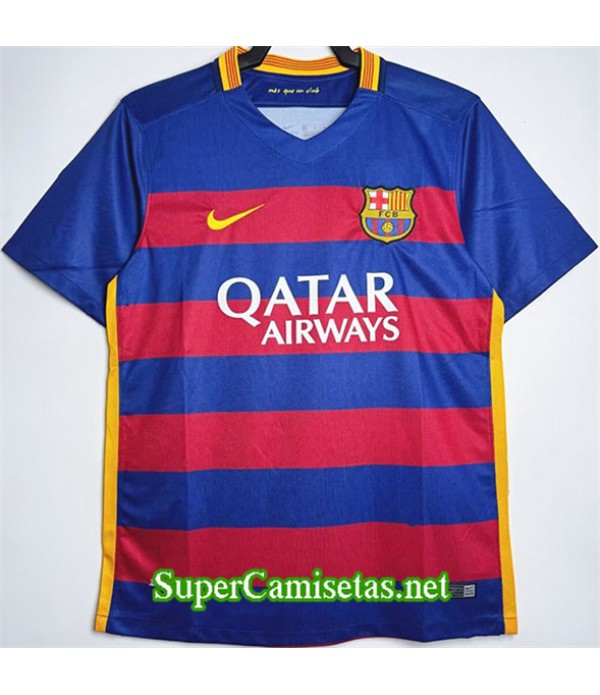 Tailandia Primera Equipacion Camiseta Retro Barcelona 2015 16
