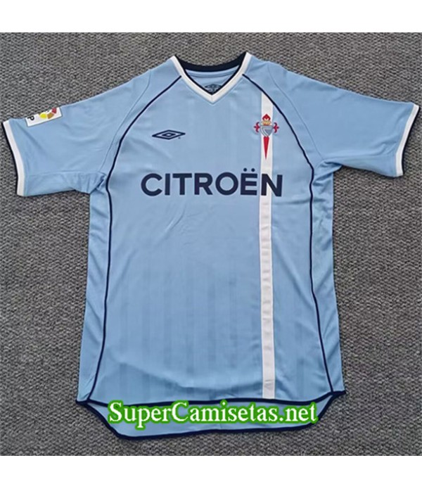 Tailandia Primera Equipacion Camiseta Retro Celta De Vigo 2001 02