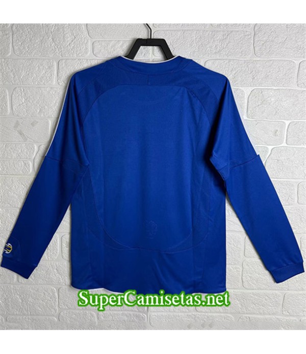 Tailandia Primera Equipacion Camiseta Retro Chelsea Manga Larga 2006 07