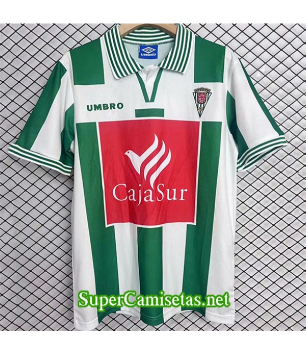 Tailandia Primera Equipacion Camiseta Retro Cordoba 1998 99