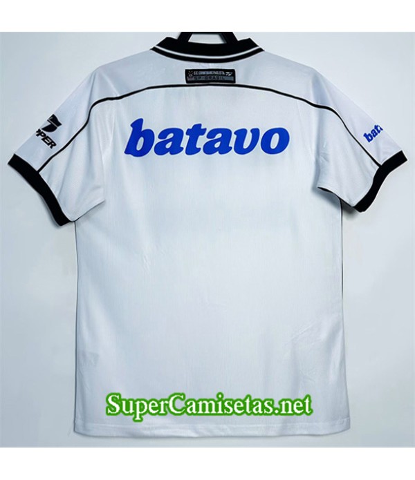 Tailandia Primera Equipacion Camiseta Retro Corinthians 1999 00