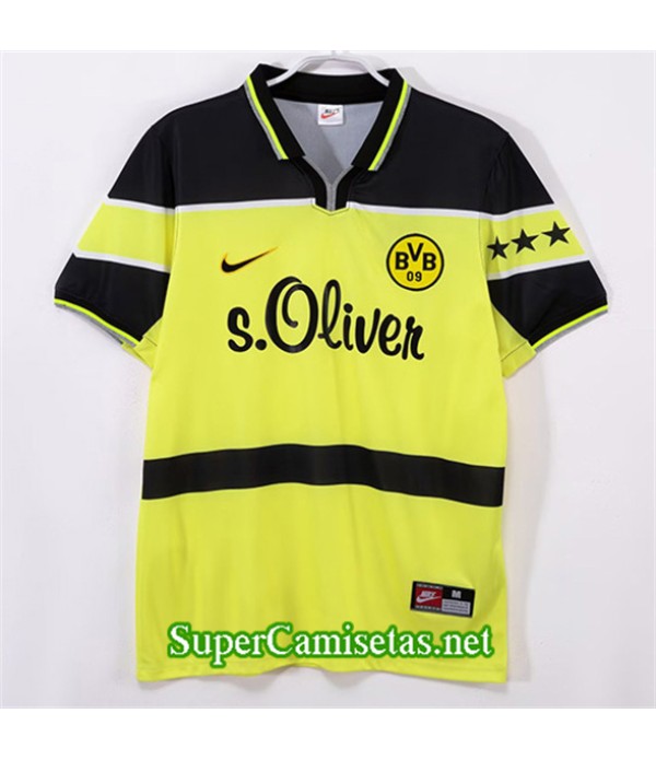 Tailandia Primera Equipacion Camiseta Retro Dortmund 1997 98
