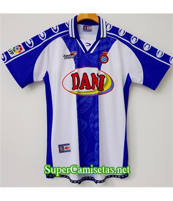 Tailandia Primera Equipacion Camiseta Retro Espanyol 1999 00