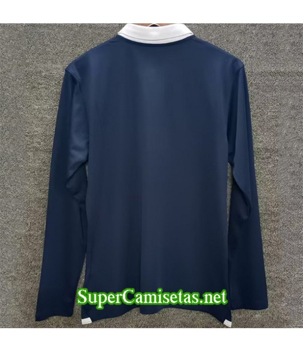 Tailandia Primera Equipacion Camiseta Retro Francia Manga Larga 2014