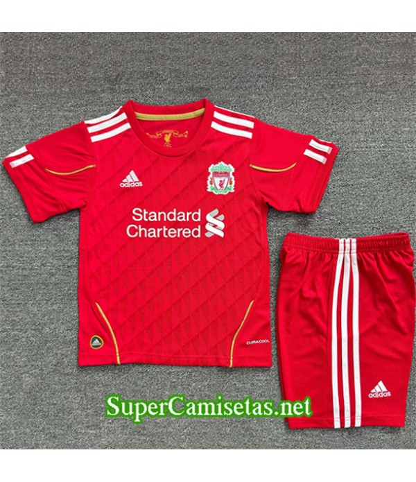 Tailandia Primera Equipacion Camiseta Retro Liverpool Enfant 2010