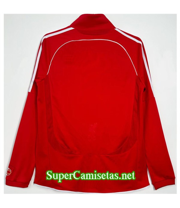Tailandia Primera Equipacion Camiseta Retro Liverpool Manga Larga Liga De Campeones 2006 08