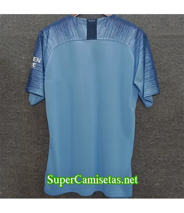 Tailandia Primera Equipacion Camiseta Retro Manchester City 2019