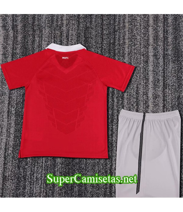 Tailandia Primera Equipacion Camiseta Retro Manchester United Niño 2010 11