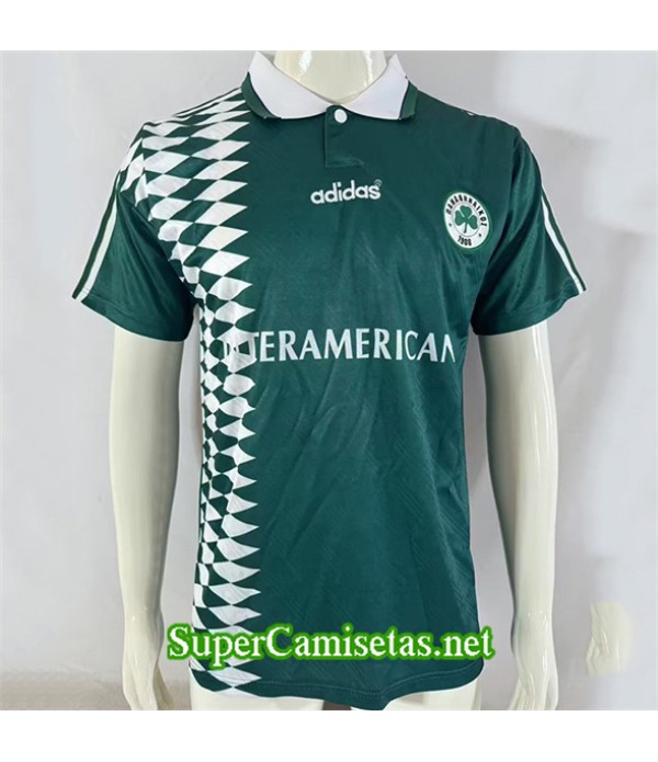 Tailandia Primera Equipacion Camiseta Retro Panathinaikos 1995 1996