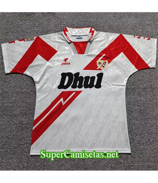 Tailandia Primera Equipacion Camiseta Retro Rayo Vallecano 1994 95