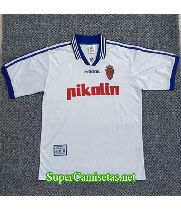 Tailandia Primera Equipacion Camiseta Retro Real Saragosse 1997 98